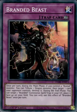Branded Beast - Super Rare 1st Edition DABL-EN073 - NM - YuGiOh - Image 1