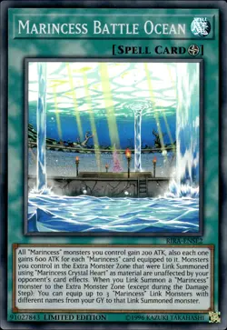 Marincess Battle Ocean - Super Rare Limited Edition RIRA-ENSE2 - NM - YuGiOh - Image 1