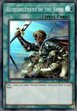 Reinforcement Of The Army - Super Rare 1st Edition DASA-EN053 - LP - YuGiOh - Image 1