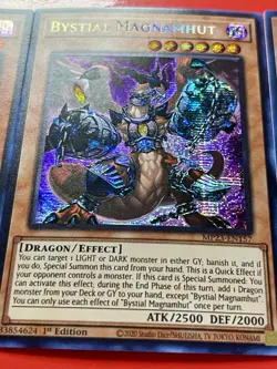 2x Bystial Baldrake + Bystial Magnamhut | NM | 1st Editions | YuGiOh! - Image 4