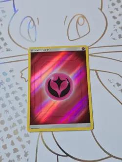 Fairy Energy Reverse Holo Pokemon Card 2019 Sun & Moon TCG - Image 1
