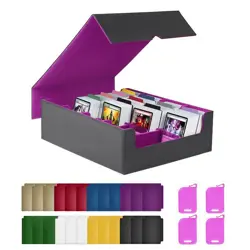 Upgrade Card Storage Box,TCG Deck Case,Fits 2400+ Single Sleeved Cards for 3988 - Image 2