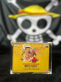 One Piece Card Game Booster Box Acrylic Case (OP04, OP05, OP06, EB01, OP07, OP08 - Image 3