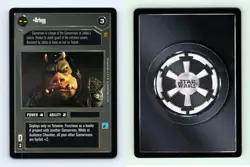 Ortugg Star Wars Jabbas Palace Limited 1998 DS Rare CCG Card - Image 1