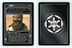 Barada Star Wars Jabbas Palace Limited 1998 DS Rare CCG Card - Image 1