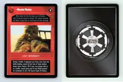 Wounded Wookie Star Wars Jabbas Palace Limited 1998 DS Uncommon CCG Card - Image 1