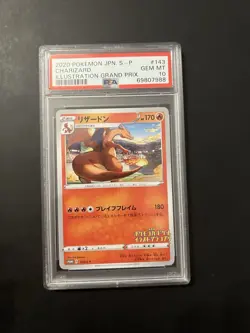 PSA 10 Charizard Grand Prix Japanese Promo Set - #143 Pokemon Card [2020] - Image 1