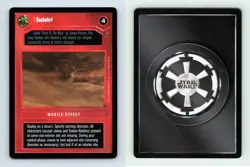 Sandwhirl Star Wars Jabbas Palace Limited 1998 DS Uncommon CCG Card - Image 1