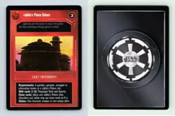 Jabba's Palace Sabacc Star Wars Jabbas Palace Limited 1998 DS Uncommon CCG Card - Image 1