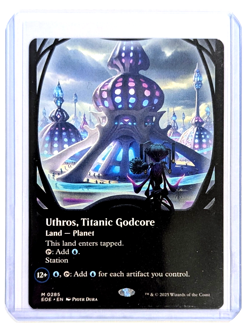 Uthros, Titanic Grove M 0285 Borderless REGULAR MTG Edge Of Eternities EOE NM/M - Image 3