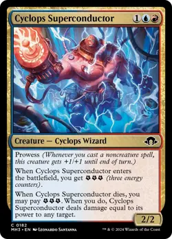 🧙Cyclops Superconductor C 0182 Foil MH3 Modern Horizons 3 MTG - Image 1