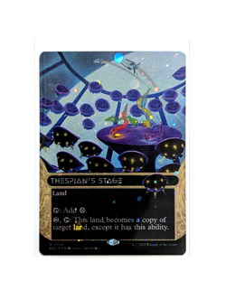 Thespian's Stage R 0134 Borderless Galaxy Foil MTG Edge Of Eternities EOS NM/M - Image 1