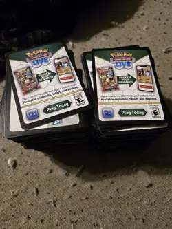 600+ Pokemon Tcg Live Code Cards Bulk Lot - Mixed Sets UNUSED NEW (READ) - Image 1