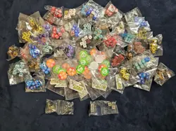 Pokemon Dice And Condition Tokens Bulk Lot 45x Dice Bags Plus Status Tokens - Image 1