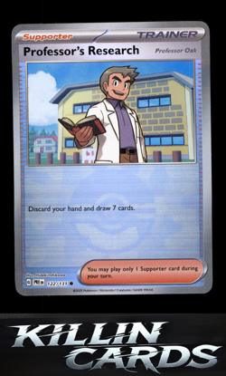 Professor's Research [Professor Oak] (Poke Ball Pattern) 122/131 Pokemon Common - Image 1