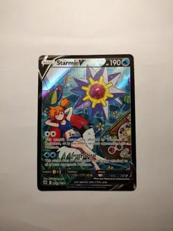 Pokemon 2022 Starmie V TG13/TG30 Swsh10: Astral Radiance Trainer Gallery Holo - Image 1