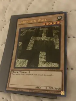 YuGiOh! x2 Labyrinth Wall BLMM-EN099 1st Edition Ultra Rare NM/M - Image 3