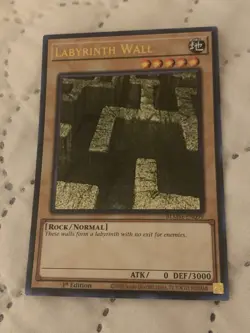 YuGiOh! x2 Labyrinth Wall BLMM-EN099 1st Edition Ultra Rare NM/M - Image 4