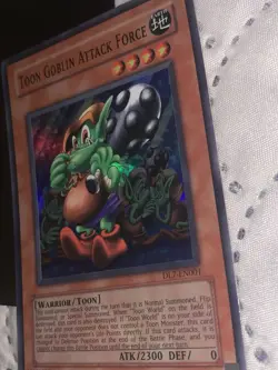 YuGiOh! Toon Goblin Attack Force DL7-EN001 Limited Edition Super Rare NM - Image 4