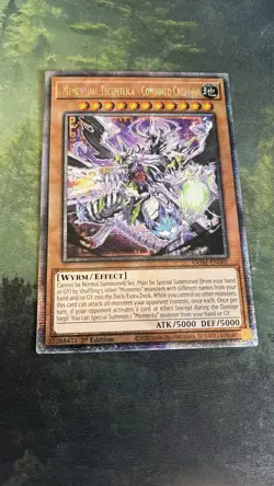 Mementoal Tecuhtlica Combined Creation Yugioh Quarter Century Secret Rare QCR NM - Image 1