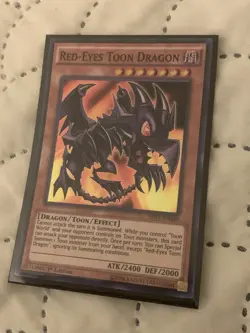 YuGiOh! Red-Eyes Toon Dragon SHVI-EN036 1st Edition Super Rare MINT/NM - Image 1