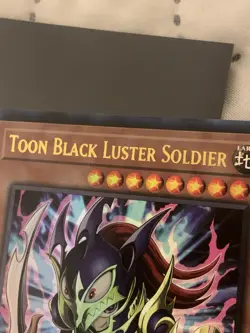 YuGiOh! Toon Black Luster Soldier TOCH-EN001 1st Edition Ultra Rare NM - Image 5