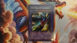 YuGiOh XYZ-Dragon Cannon DR1-EN107 Ultra Rare Unlimited Edition Near Mint - Image 1