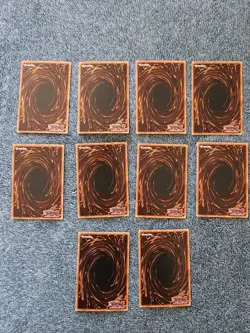 YUGIOH 10 CARD MCDONALDS Non Holo Promo Lot Various Conditions Generally LP - Image 2