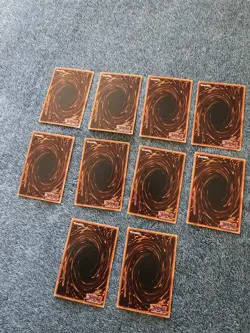 YUGIOH 10 CARD MCDONALDS Non Holo Promo Lot Various Conditions Generally LP - Image 3