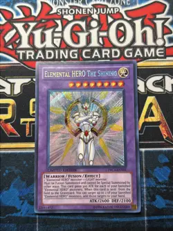 YuGiOh! TCG Elemental HERO The Shining PRC1-ENV01 Limited Edition - LP - Image 1