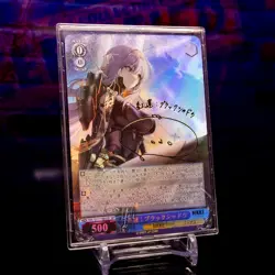 Scarlet : Black Shadow Waifu Card Nikke Goddess Flash Gold Holo Foil Signed - Image 1
