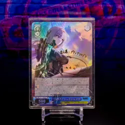 Scarlet : Black Shadow Waifu Card Nikke Goddess Flash Gold Holo Foil Signed - Image 2