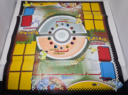 Pokemon Trading Card Game League MAT POSTER & MAP - Vintage 1999 Toys R Us Promo - Image 1