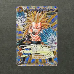 M1070 Gotenks God Omega Holo Japanese Dragon Ball Miracle Battle Carddass Card - Image 1