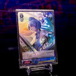 Brid Waifu Card Nikke Goddess of Victory Flash Gold Holo Foil Signed - Image 1