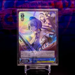 Brid Waifu Card Nikke Goddess of Victory Flash Gold Holo Foil Signed - Image 2