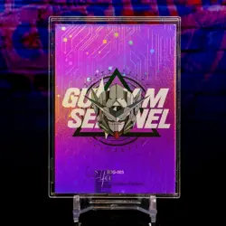 ASW-G-08 Gundam Barbatos Card Premium Glitter Foil Textured CCG BDG-003 CHASE - Image 3