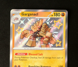 Pokemon Card TCG - Garganacl 178/091 - Paldean Fates - Baby Shiny Rare - NM ⭐ - Image 2