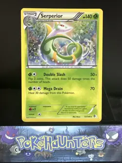 Pokemon Card Serperior 13/149 Boundaries Crossed Holo Rare NM - Image 1