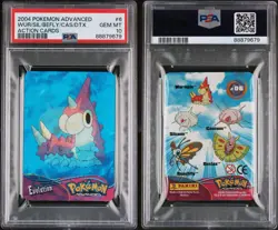 PSA 10 2004 POKEMON ADVANCED WUR/SIL/BEFLY/CAS/DTX ACTION CARD LENTICULAR POP 1 - Image 1