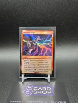 2x Copies - Thunder Magic Final Fantasy (Foil) FIN 165 Instant Red MTG FF13 - Image 1