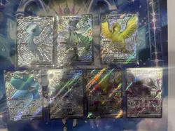 Pokemon TCG Shiny Treasure ex SSR Holo Rare Cards Bulk Lot 7-Card Set LP - Image 1