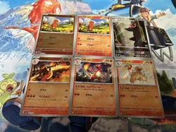 Pokemon TCG Charmander Monsta Ball Mirror Holo & Charmeleon AR 6-Card Lot LP - Image 1