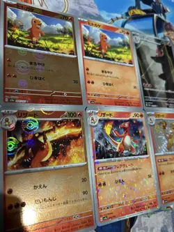 Pokemon TCG Charmander Monsta Ball Mirror Holo & Charmeleon AR 6-Card Lot LP - Image 2