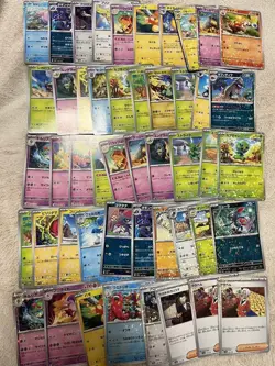 Pokemon TCG Shiny Treasure ex Reverse Holo Cards 50-Card Bulk Lot LP/MP - Image 1