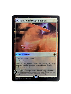 Adagia, Windswept Bastion M 0250 FOIL MTG Edge Of Eternities EOE EN NM/M - Image 1