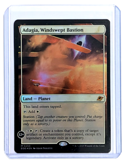 Adagia, Windswept Bastion M 0250 FOIL MTG Edge Of Eternities EOE EN NM/M - Image 3