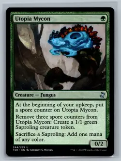 Magic MTG Time Spiral Remastered Utopia Mycon #244/289 TCG CCG - Image 1