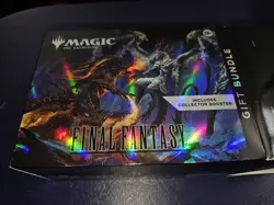 MTG Final Fantasy Empty Gift Bundle Box And Die Magic The Gathering - No Cards - Image 2