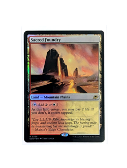 Sacred Foundry R 0256 Foil MTG Edge Of Eternities EOE EN NM/M - Image 1